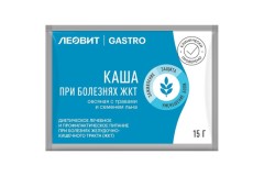 Леовит Гастро каша овсяная травы/семя льна 15г