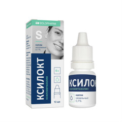 Ксилокт-СОЛОфарм капли назальные 0,1% 10мл