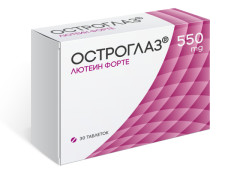 Лютеин форте таблетки 550мг №30 Остроглаз