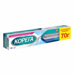 Корега крем для фиксации зубных протезов экстра сильная нейтральная 70г