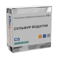 Сульфур Йодатум С-6 гранулы 10г