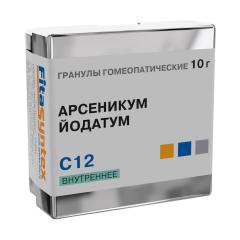 Арсеникум Йодатум С-12 гранулы 10г