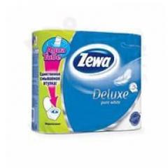 Зева Делюкс бумага туалетная белая №4