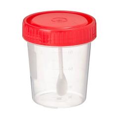 Контейнер д/сбора биоматериала с ложкой 60мл