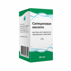 Салициловая к-та 2% 40мл Тульская ФФ