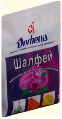 Вербена карамель лечебная Шалфей 60г