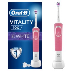 Орал Би зубная щетка электрическая Виталити D100.413.1 т.3710 розовая