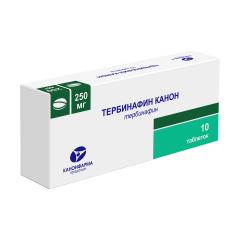 Тербинафин Канон таблетки 250мг №10