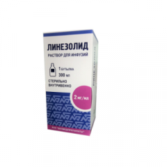 Линезолид раствор для инфузий 2мг/мл 300мл