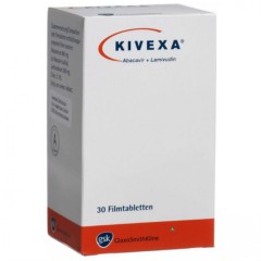 Кивекса таблетки покрытые оболочкой 600мг+300мг №30