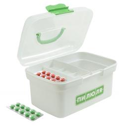 Таблетница пилюля Мини-кейс