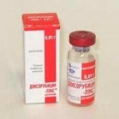 Доксорубицин-ЛЭНС лиофилизат д/в/сосуд. и в/пузырн. введ. 10мг