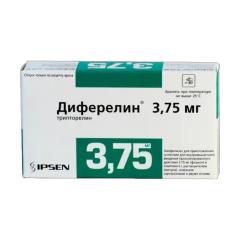 Диферелин лиофилизат для инъекций 3,75мг