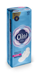 Ола прокладки гигиенические Классик супер сеточка №10