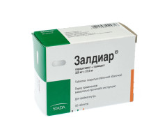 ПКУ Залдиар таблетки покрытые оболочкой №50