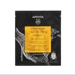 Апивита Экспресс Бьюти маска для лица тканевая лифтинг и упругость Мастика №1