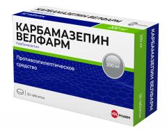 Карбамазепин Велфарм таблетки 200мг №50