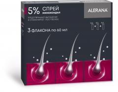 Алерана спрей 5% 60мл №3