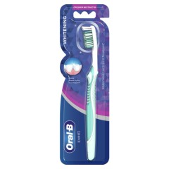 Орал Би зубная щетка 3Д Уайт 40 средняя