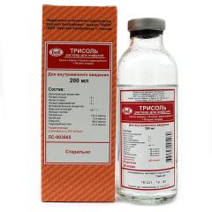 Трисоль раствор для инфузий 200мл