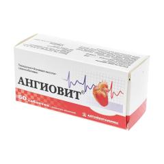 Ангиовит таблетки покрытые оболочкой №60