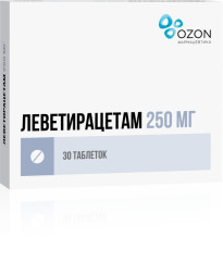 Леветирацетам Озон таблетки 250мг №30
