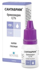 Сантабрим капли глазные 1мг/мл 5мл
