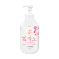 Милана гель-пенка для душа хлопок/молочный протеин 750мл