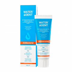 Вотердент зубная паста Антибактериальная с солью Древнего моря 100мл