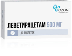 Леветирацетам Озон таблетки 500мг №30