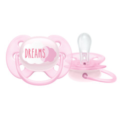 Авент пустышка Ультра Софт Дрим для девочек 0-6мес. SCF527/01