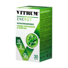 Витрум Энерджи таблетки покрытые оболочкой №30