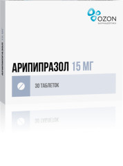 Арипипразол Озон таблетки 15мг №30
