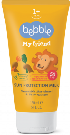 Беббл Май Френд молочко солнцезащитное SPF50 150мл