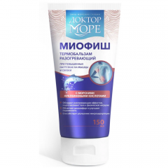 Доктор Море Миофиш термобальзам для тела 150мл