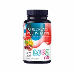 Ливс Мультивитамины для детей мармеладные пастилки №50