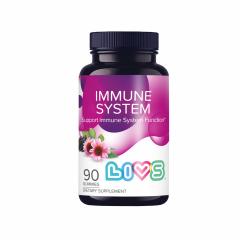 Ливс Иммун Систем бузина/прополис/эхинацея мармеладные пастилки №90