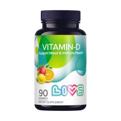 Ливс Витамин Д3 2000МЕ мармеладные пастилки №90