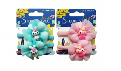 Студио Стайл резинка декор (цветы) №2 арт.44192-5329