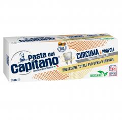 Паста дель Капитано зубная паста Куркума и Прополис 75мл