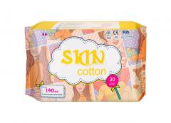 Скин Коттон прокладки ежедневные №30