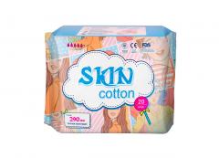 Скин Коттон прокладки гигиенические ночные 290мм №20