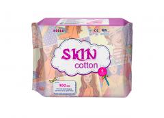 Скин Коттон прокладки гигиенические ночные 360мм №6