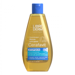 Либридерм Церафавит масло для душа липидовосстанавливающее церамиды/пребиотики 200мл