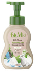 БиоМио пена для мытья посуды/овощей/фруктов без запаха 350мл