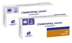 Глимепирид Канон таблетки 3мг №30