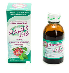 Эдас-126 Фарингол (ангина, тонзиллит) капли 25мл