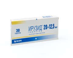 Ирузид таблетки 12,5мг+20мг №30