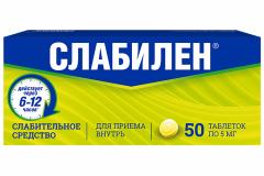 Слабилен таблетки покрытые оболочкой 5мг №50