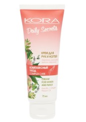 Кора Дэйли Сикрет крем для рук и ногтей комплексный уход 75мл 46892
